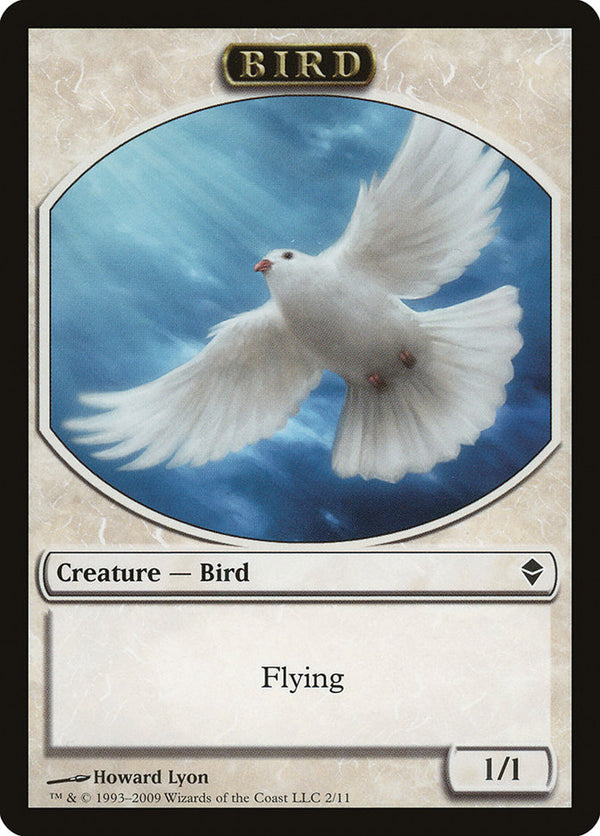 Bird Token [Zendikar Tokens] - Magic: The Gathering