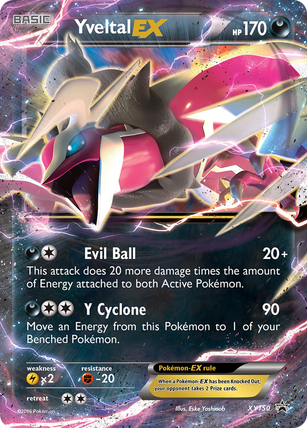 Yveltal EX (XY150) [XY: Black Star Promos] - Pokémon