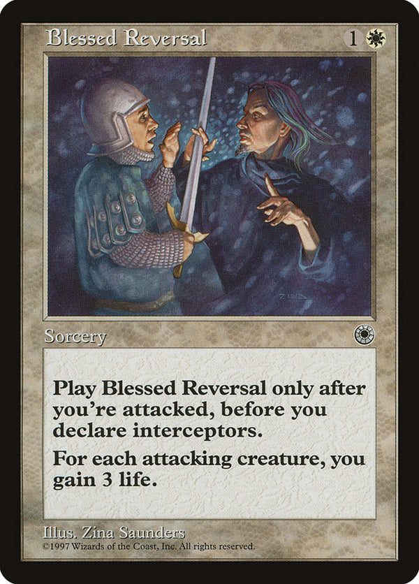 Blessed Reversal [Portal] - Magic: The Gathering