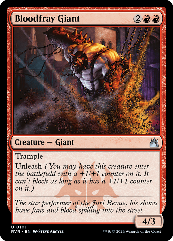 Bloodfray Giant [Ravnica Remastered] - Magic: The Gathering