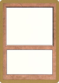 2000 World Championship Blank Card [World Championship Decks 2000] - Magic: The Gathering