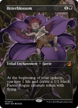 Bitterblossom (Anime Borderless) [Wilds of Eldraine: Enchanting Tales] - Magic: The Gathering