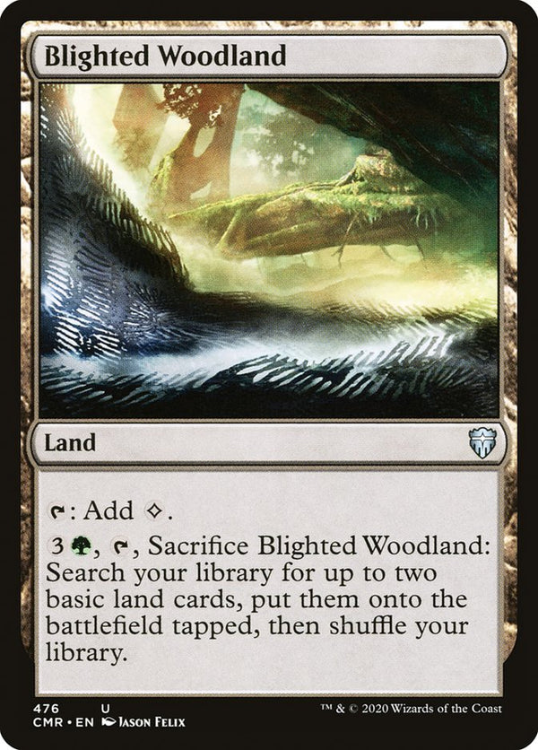 Blighted Woodland [Commander Legends] - Magic: The Gathering