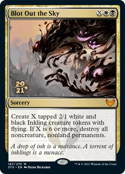 Blot Out the Sky [Strixhaven: School of Mages Prerelease Promos] - Magic: The Gathering