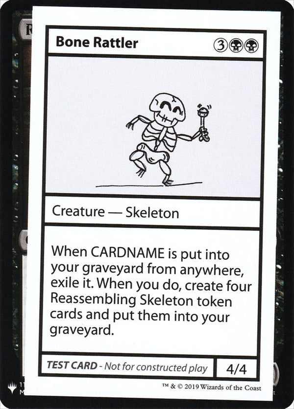Bone Rattler [Mystery Booster Playtest Cards] - Magic: The Gathering