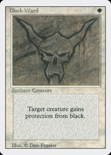 Black Ward [Revised Edition] - Magic: The Gathering