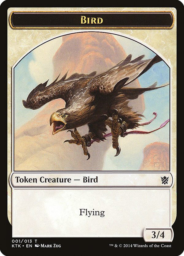 Bird Token [Khans of Tarkir Tokens] - Magic: The Gathering