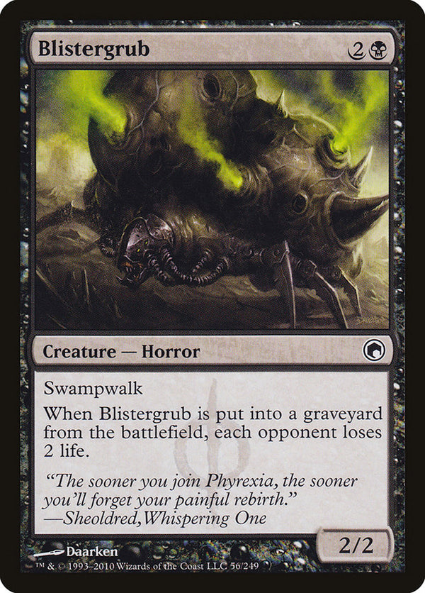 Blistergrub [Scars of Mirrodin] - Magic: The Gathering