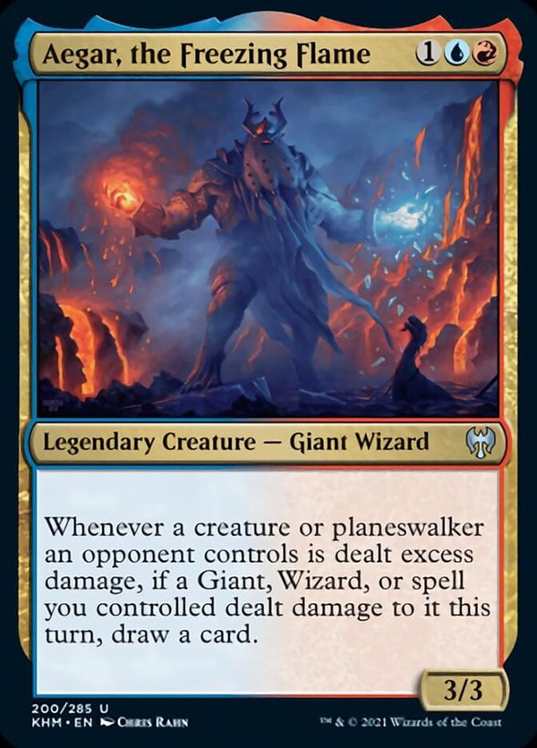 Aegar, the Freezing Flame [Kaldheim] - Magic: The Gathering