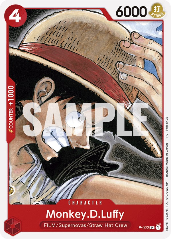 Monkey.D.Luffy (One Piece Film Red) [One Piece Promotion Cards] - Bandai