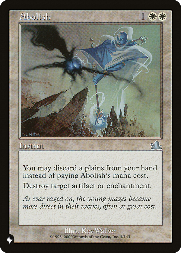 Abolish [The List] - Magic: The Gathering