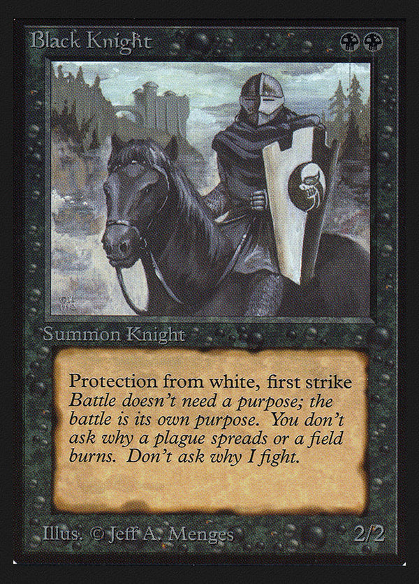 Black Knight [Collectors' Edition] - Magic: The Gathering