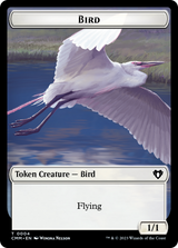 Bird Token [Commander Masters Tokens] - Magic: The Gathering