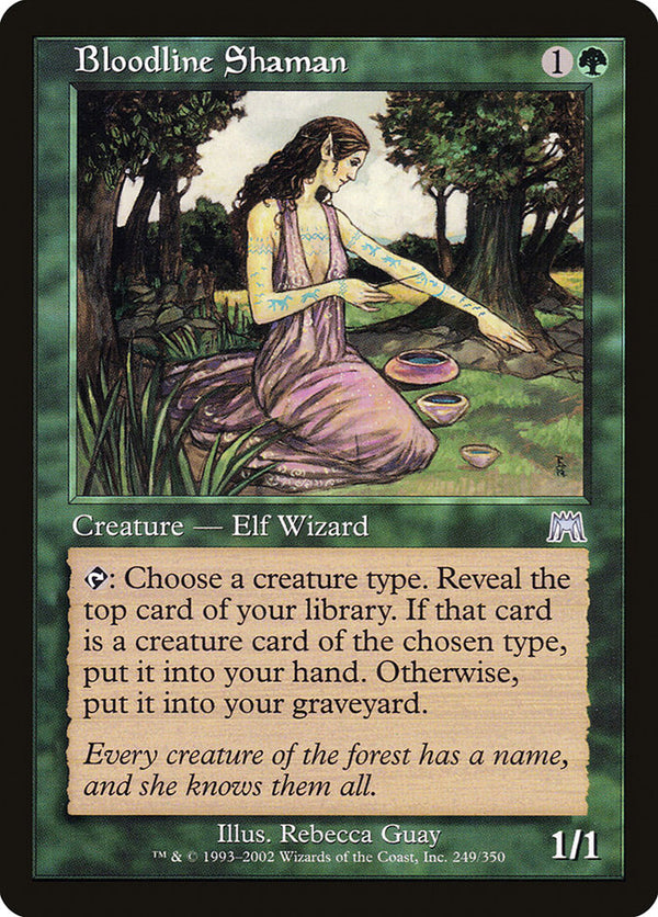 Bloodline Shaman [Onslaught] - Magic: The Gathering