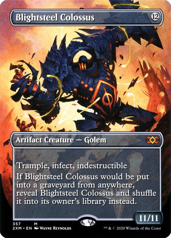 Blightsteel Colossus (Toppers) [Double Masters] - Magic: The Gathering