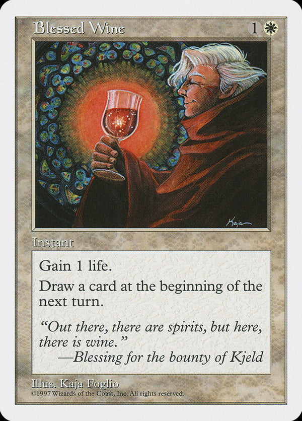 Blessed Wine [Fifth Edition] - Magic: The Gathering