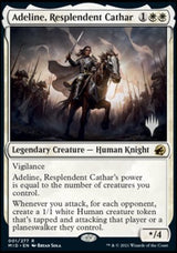 Adeline, Resplendent Cathar (Promo Pack) [Innistrad: Midnight Hunt Promos] - Magic: The Gathering