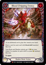 Blood Dripping Frenzy [DTD111] (Dusk Till Dawn)  Rainbow Foil - Flesh And Blood