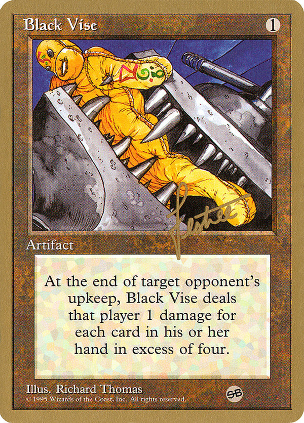 Black Vise (Bertrand Lestree) (SB) [Pro Tour Collector Set] - Magic: The Gathering