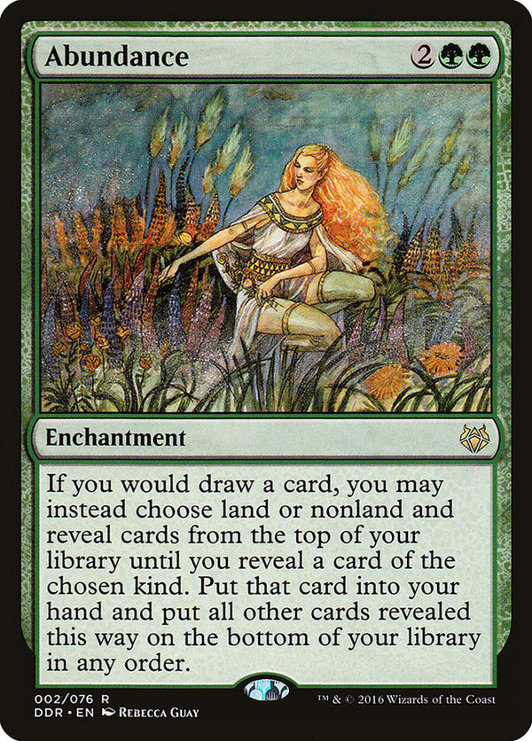Abundance [Duel Decks: Nissa vs. Ob Nixilis] - Magic: The Gathering