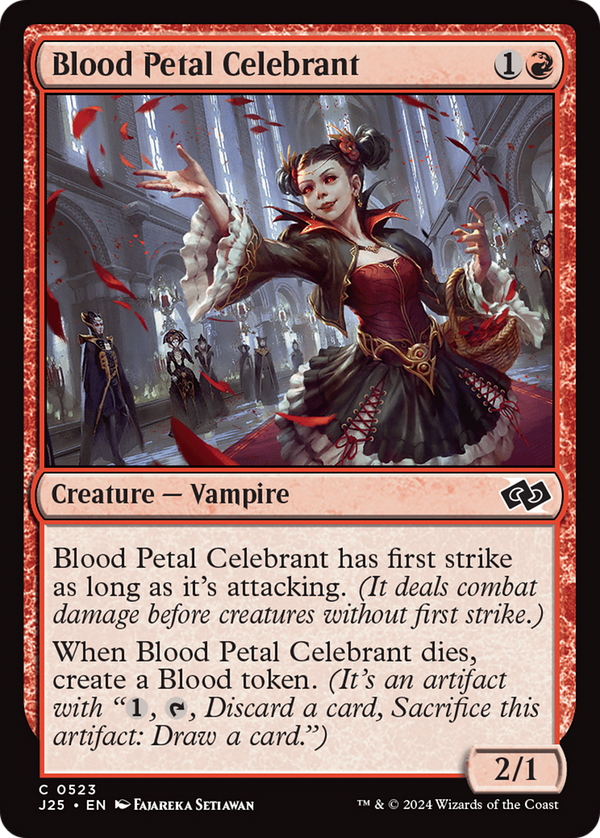 Blood Petal Celebrant [Foundations Jumpstart] - Magic: The Gathering