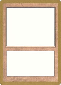 1998 World Championship Blank Card [World Championship Decks 1998] - Magic: The Gathering