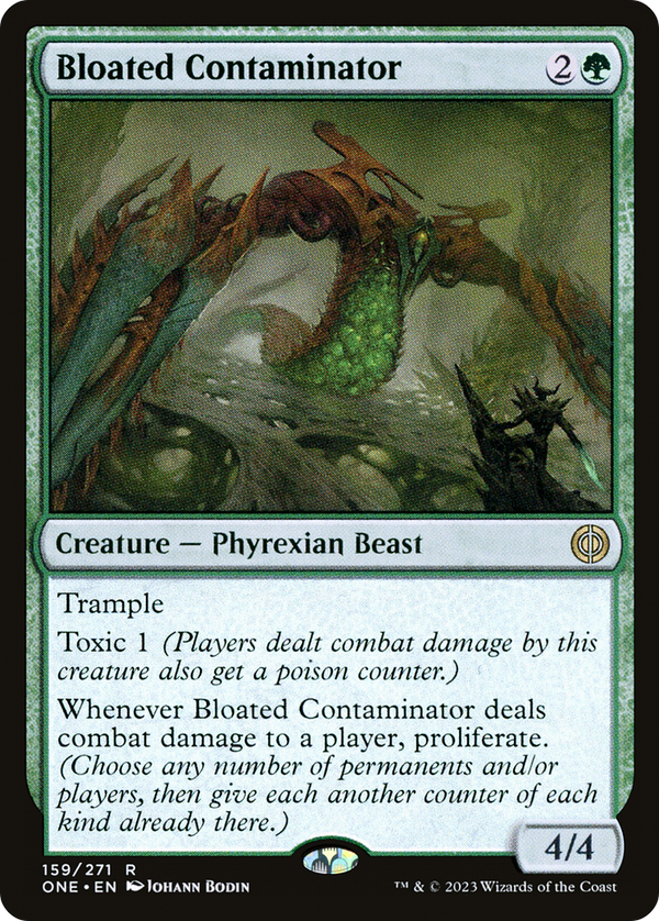 Bloated Contaminator [Phyrexia: All Will Be One] - Magic: The Gathering