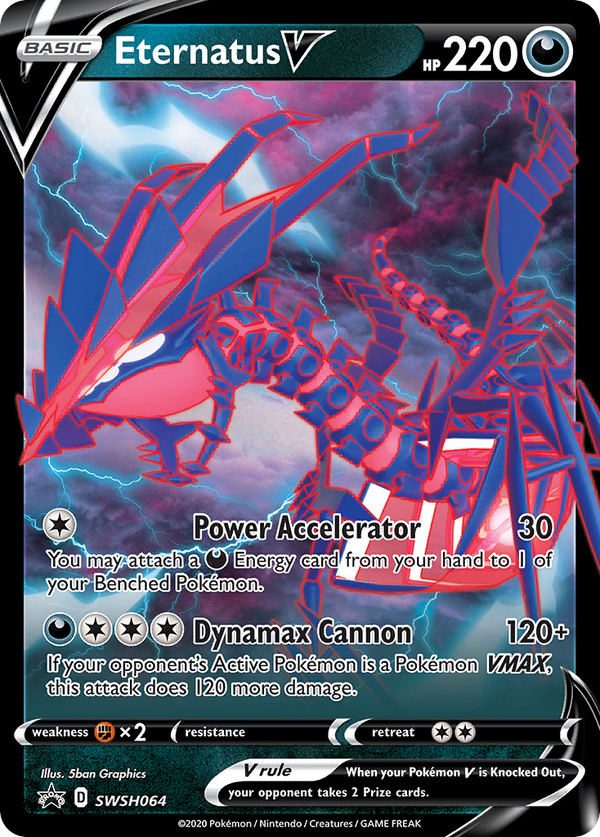 Eternatus V (SWSH064) [Sword & Shield: Black Star Promos] - Pokémon