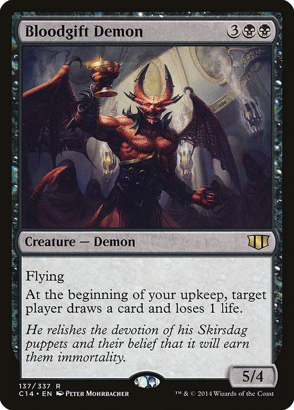 Bloodgift Demon [Commander 2014] - Magic: The Gathering