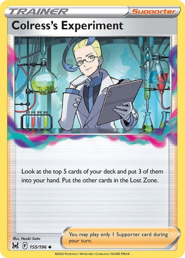 Colress's Experiment (155/196) [Sword & Shield: Lost Origin] - Pokémon