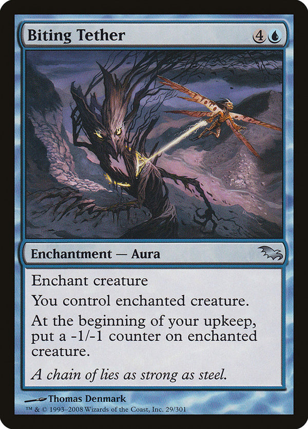 Biting Tether [Shadowmoor] - Magic: The Gathering