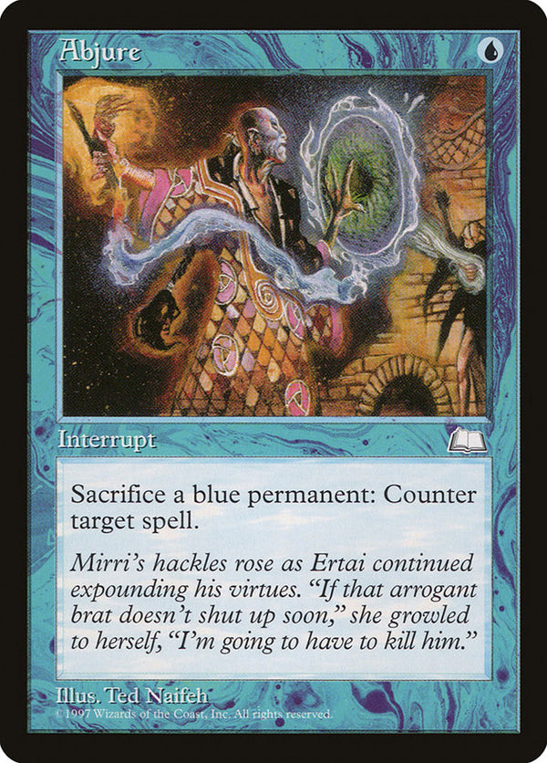 Abjure [Weatherlight] - Magic: The Gathering