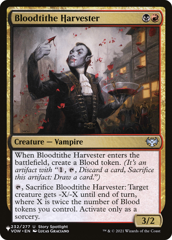 Bloodtithe Harvester [The List] - Magic: The Gathering