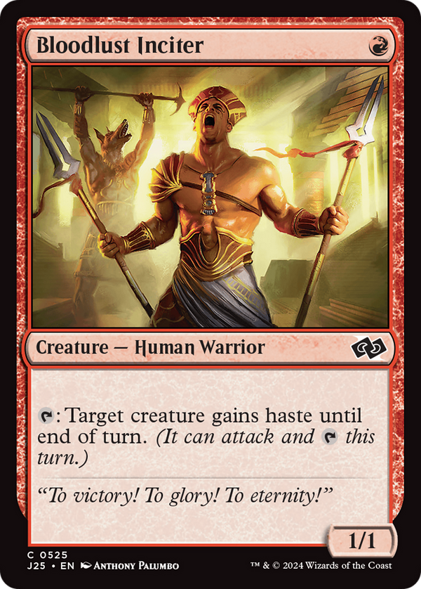 Bloodlust Inciter [Foundations Jumpstart] - Magic: The Gathering