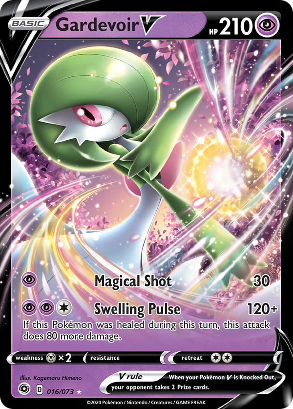 Gardevoir V (016/073) [Sword & Shield: Champion's Path] - Pokémon