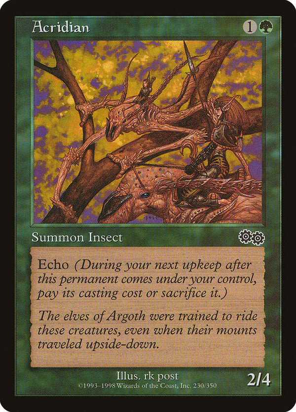 Acridian [Urza's Saga] - Magic: The Gathering