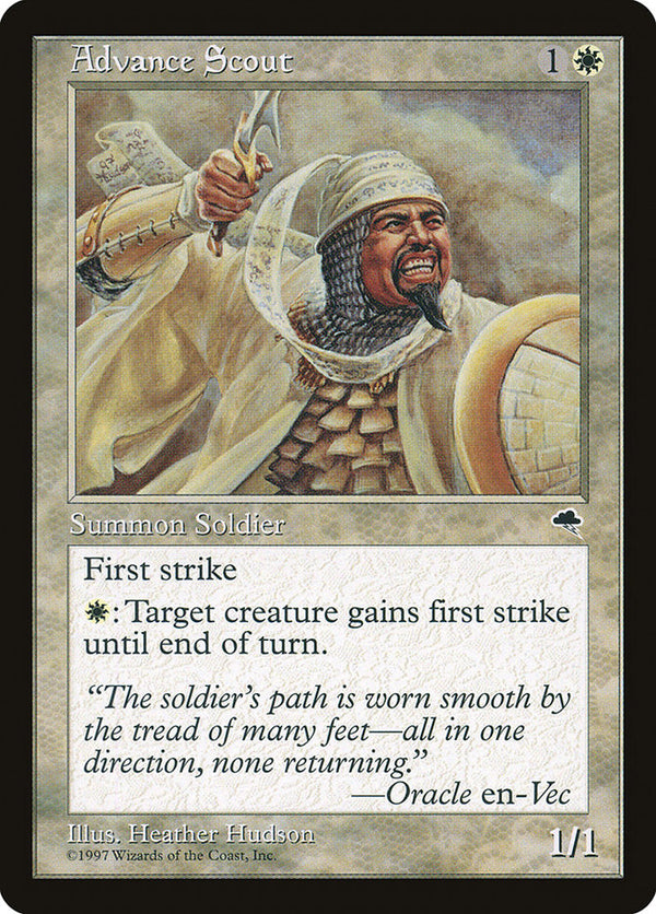 Advance Scout [Tempest] - Magic: The Gathering