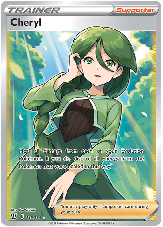 Cheryl (159/163) [Sword & Shield: Battle Styles] - Pokémon
