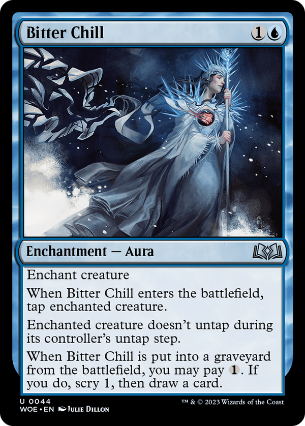 Bitter Chill [Wilds of Eldraine] - Magic: The Gathering