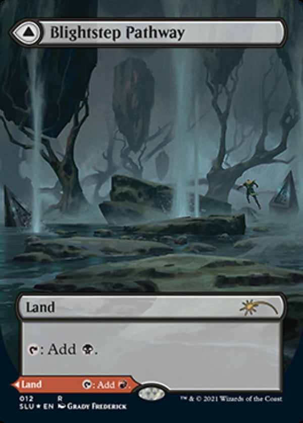 Blightstep Pathway // Searstep Pathway (Borderless) [Secret Lair: Ultimate Edition 2] - Magic: The Gathering
