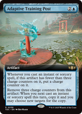 Adaptive Training Post (Extended Art) [Tarkir: Dragonstorm Commander] - Magic: The Gathering