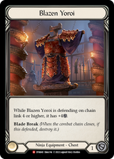 Blazen Yoroi [DYN045] (Dynasty)  Rainbow Foil - Flesh And Blood