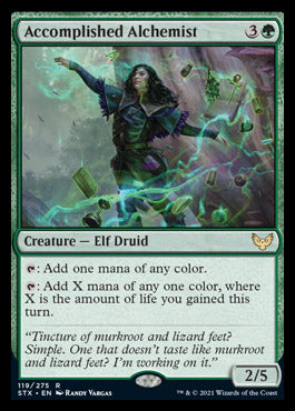 Accomplished Alchemist [Strixhaven: School of Mages] - Magic: The Gathering