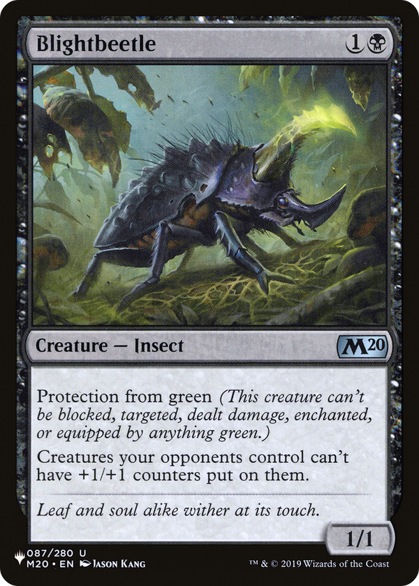 Blightbeetle [The List] - Magic: The Gathering