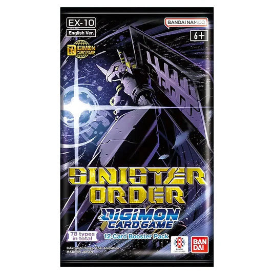 Digimon Sinister Order - Booster Pack [EX10]