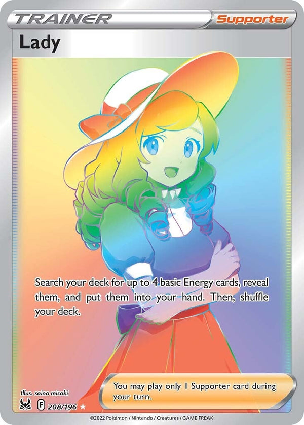 Lady (208/196) [Sword & Shield: Lost Origin] - Pokémon