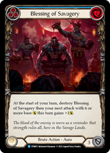 Blessing of Savagery (Blue) [DYN015] (Dynasty) - Flesh And Blood