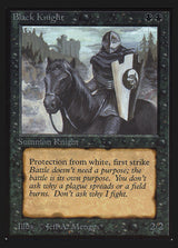 Black Knight [International Collectors' Edition] - Magic: The Gathering