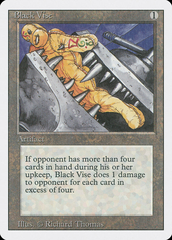 Black Vise [Revised Edition] - Magic: The Gathering