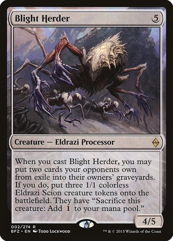 Blight Herder [Battle for Zendikar] - Magic: The Gathering